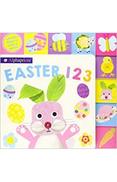 Alphaprints Easter 123 - Board book